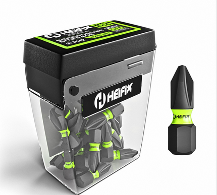 PH2 Impact Screwdriver Bit Set 25mm (Magnetic) – 25 Pack – Heifix