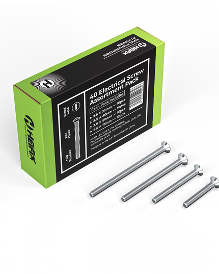 Electrical Screw Assortment Set - M3.5 x 25-75mm (Eco Storage Box)