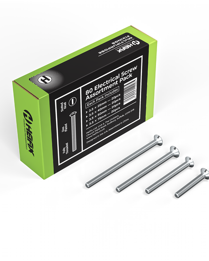 Electrical Screw Assortment Set - M3.5 x 25-75mm (Eco Storage Box)