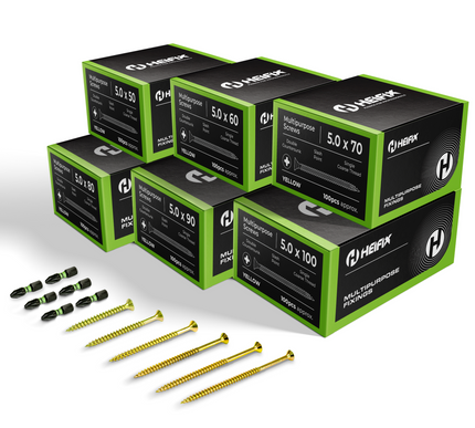 HEIAX screw packaging with screws - Heifix