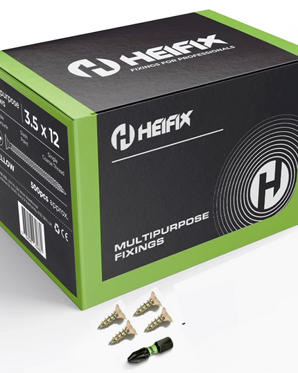 HEIFIX multipurpose fixing box with screws - Heifix