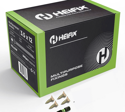 HEIFIX multipurpose fixing box with screws - Heifix
