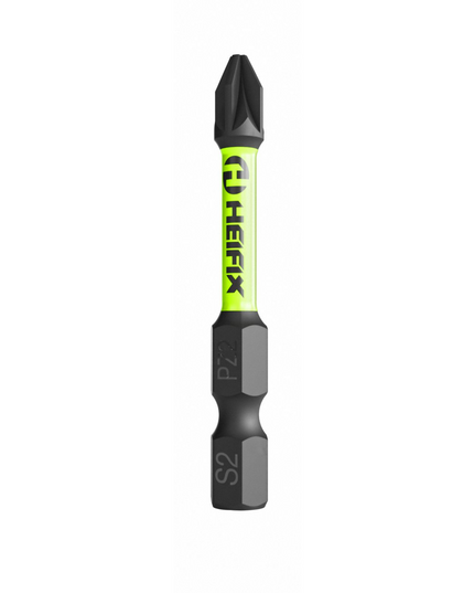 PZ2 Impact Screwdriver Bit Set 50mm (Magnetic) – 12 Pack – Heifix